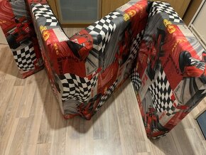 Skládací matrace - křeslo Cars - 3