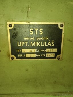 Dvoukotoučová bruska BL 3D. - 3