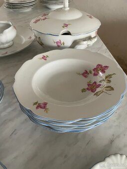 Porcelánový set talířů H&C - Československo - 3