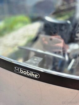 Dětská cyklosedačka Bobike včetně čelního windshieldu - 3