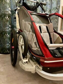 Cyklokocarek chariot cx2 pro 2 děti v plné výbavě - 3