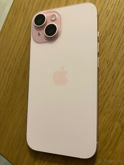 Nový Apple Iphone 15 256gb pink záruka od 5/2025 - 3