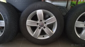 Alu kola VW Golf VII 5x112 6Jx15H2 ET43 + zimní pneu - 3