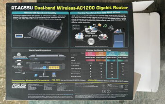 Wi-Fi router Asus RT-AC55U + Wi-Fi extender Asus RP-AC51 - 3