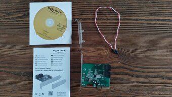 DeLOCK RAID 0,1,10 Marvell SATA PCI E card - 3