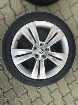 Originál Alu Škoda Mytikas zimní 215/50 R18 5x112 - 3