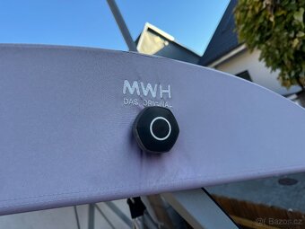 Zahradní houpačka pro 3osoby MWH - čalounění perfektní, Brno - 3