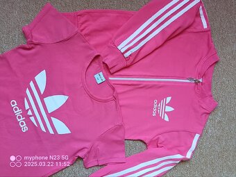 Mikina a tričko zn."ADIDAS" vel."134-140" - 3
