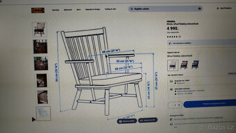 Prodám křeslo PERSBOL z Ikea - 3