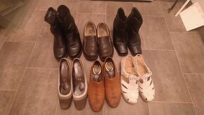 Kožené polobotky č. 40 - 3