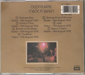 CD Deep Purple: Made In Japan - 3