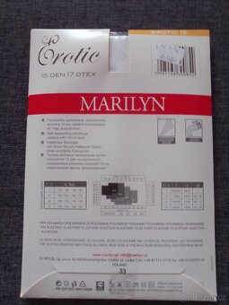 Marilyn punčocháče - nové - 3