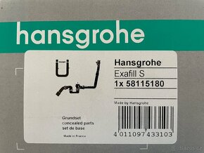 Hansgrohe - napouštěcí přepadová a odtoková souprava - 3