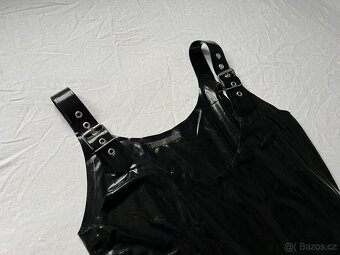 Latexový set oblečení - černý (LatexVogue) - 3