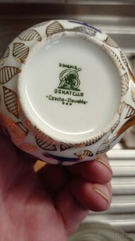 Kávový servis Bohemia - Donatello, art deco - 3