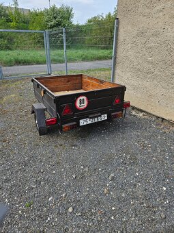 Přívěsný vozík za os. auto. - 3