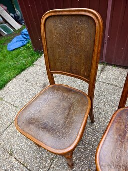 Unikátní starožitné židle Thonet _cena za kus - 3