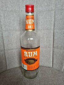 Sklenice + etiketa RUM INLÄNDER 38 GSONEK - 3
