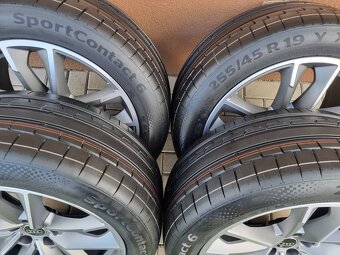 19″ 5×112 AUDI Q3 + 255/45R19 CONTINENTAL letné NEW dot2023 - 3