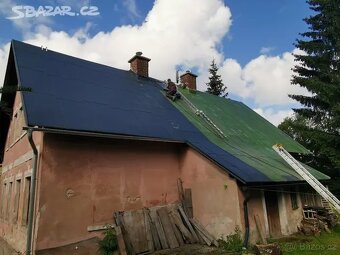 Čištění a nástřik střech, fasád a zámkových dlažeb - 3