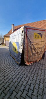 Plachtová nástavba na přívěsný vozik - 3