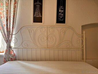 Vintage postel bílá - 3