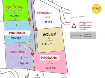 Prodej stavebního pozemku s nádherným výhledem na pa, 129638 - 3