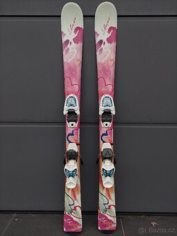 Dívčí lyže ELAN, 110 cm + lyžáky ATOMIC - 3