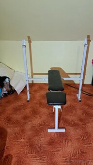 Prodám nastavitelnou posilovací lavicí - 3