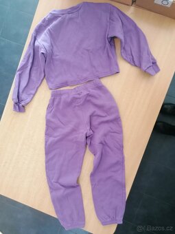 dívčí set tepláky a mikina H&M, 8-9 let, 134 - 3