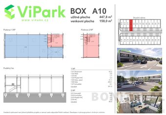 Prodej nových komerčních boxů Brno Černovice | Vipark - 3