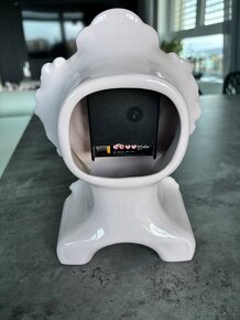 Růžový porcelán - hodiny - 3