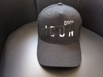 NOVÁ kšiltovka DSQ2 černá - 3