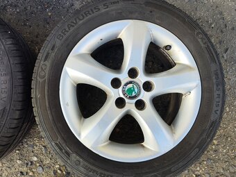 15"letní alu sada Antares 5x100 origo Fabia 2 Roomster Polo - 3