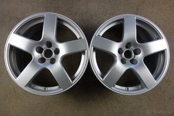 VW Golf IV alu kola 17" 5x100 Santa Monica 1J0601025S 2ks - 3