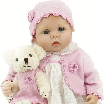 Reborn baby doll realistická panenka - 3