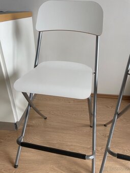 2 barové židle Ikea - 3