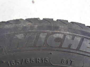 4ks zimní pneu Michelin Alpin 4 165/65 r15 - 3