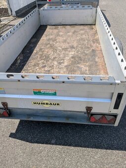 Brzdeny privesny vozik Humbaur 1300 kg De doklady - 3