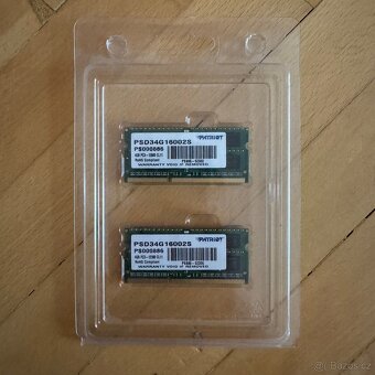 Patriot 8GB KIT (2x4GB) DDR3-1600 MHz CL11 (PSD34G16002S) - 3