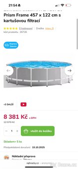 Bazén s automatickou čističkou i schudky - 3