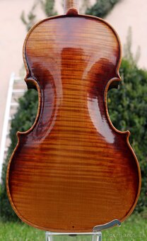 Staré kvalitní česko-německé celé 4/4 housle, c. 1910 - 3