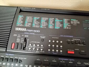 Keyboard Yamaha PSR 500 - 3