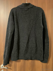 Pánský svetr kardigan s šálovým límcem GAP - 3