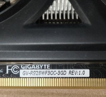 Gigabyte windforce R9 280X 3gb - 3