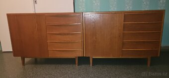 komoda 2x starožitná dub, dánský styl - 3