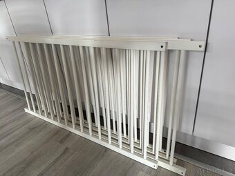 Dětská ohrádka bílá 120x120cm - 3