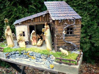 Dřevěný betlém - 3
