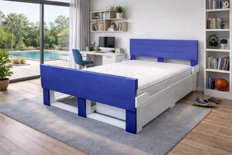 Postele v designu Palet - 3