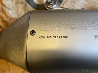 Originální koncovka výfuku na KTM sx 450f 2022 - 3